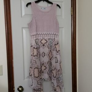 Maurice's hankie hem dress